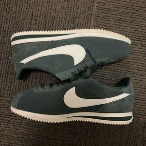 Men’s Nike Cortez Suede Dark Green New